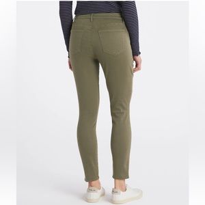 Pistola Straight Leg Crop Pant with knee pad, Olive 29